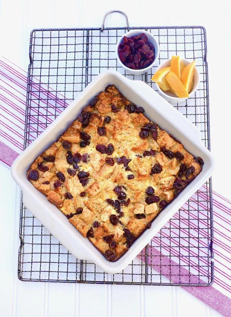 Cranberry Orange French Toast Bake