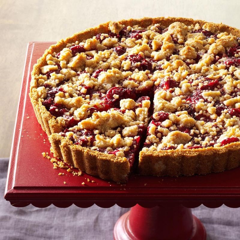 Cranberry Orange Tart