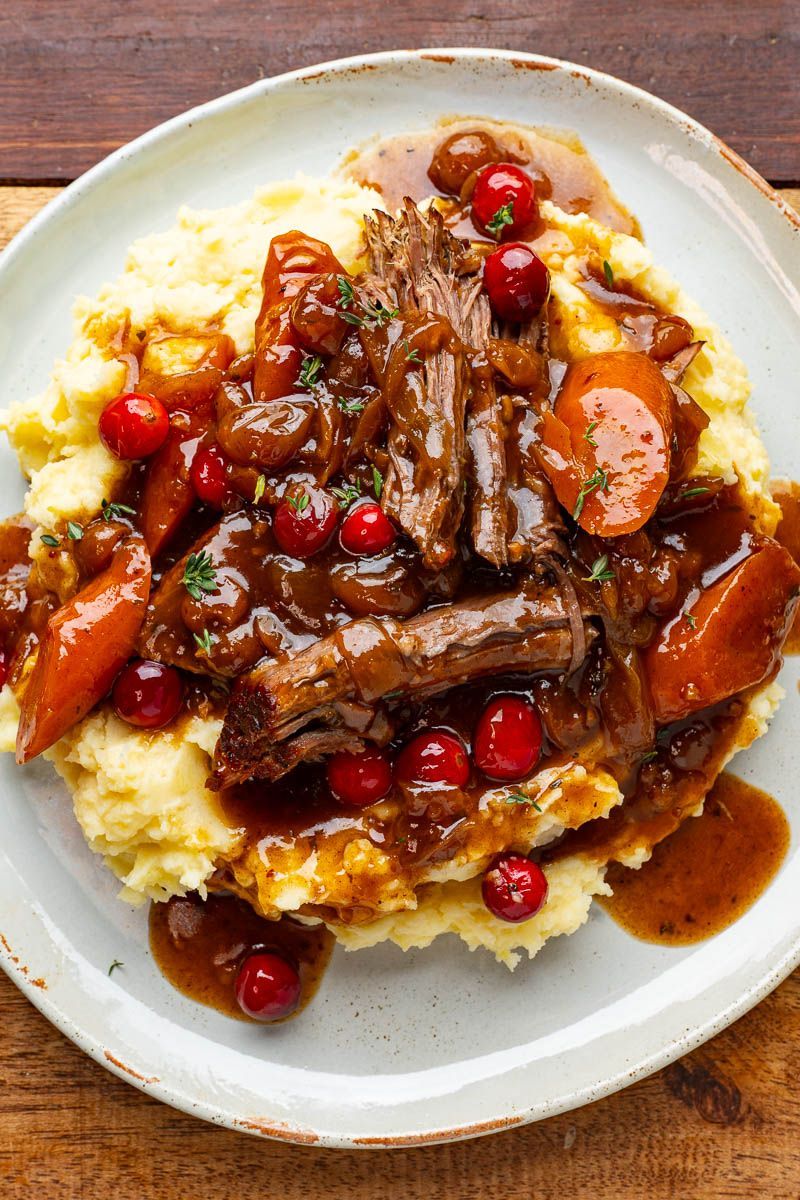 Cranberry and Orange Zest Roast Beef