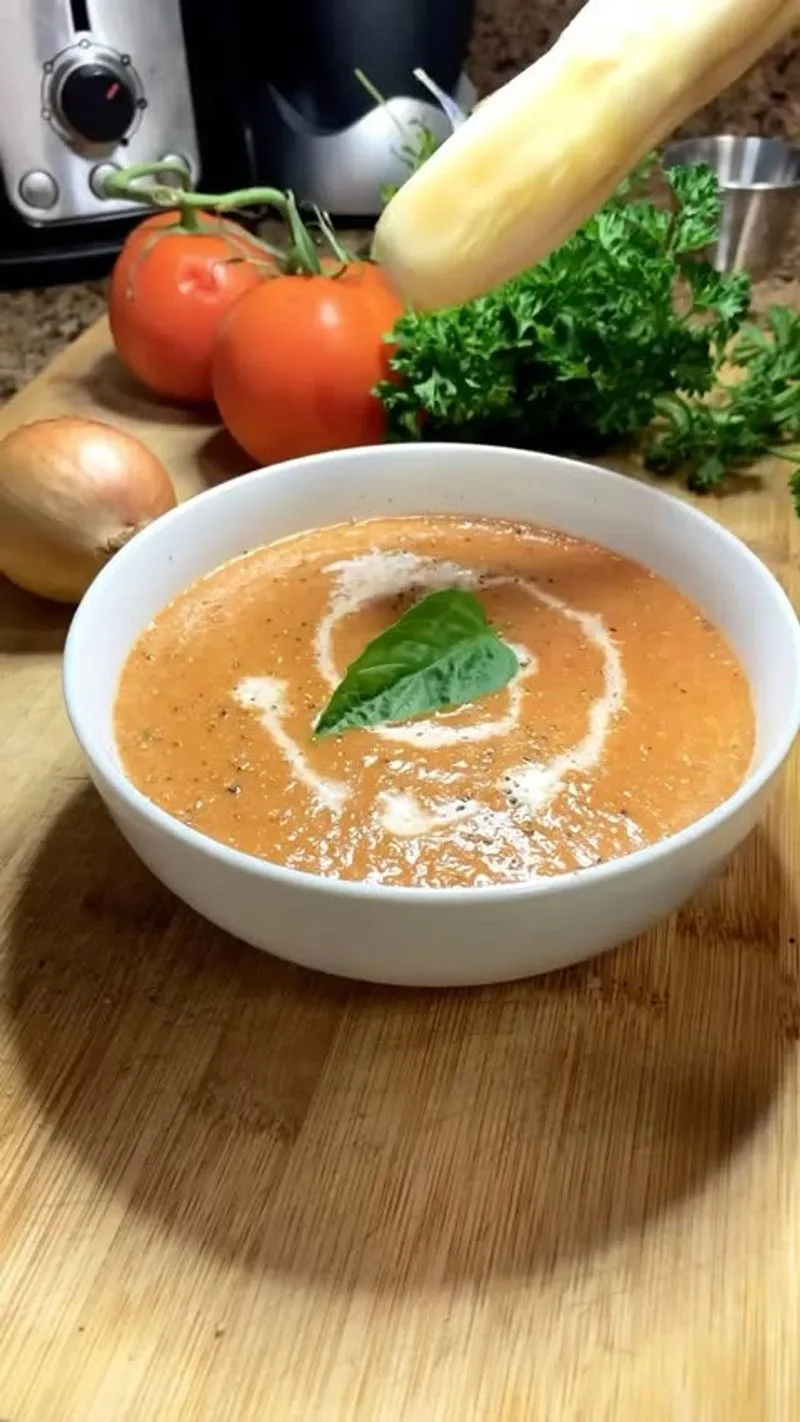 Creamy Tomato Basil Soup