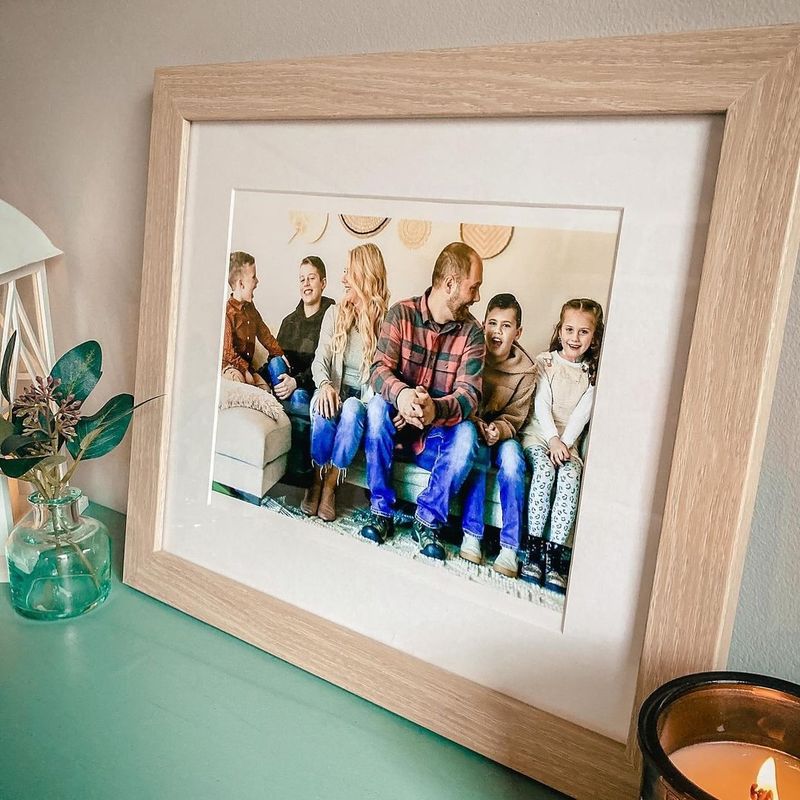 Custom Framed Family Portrait