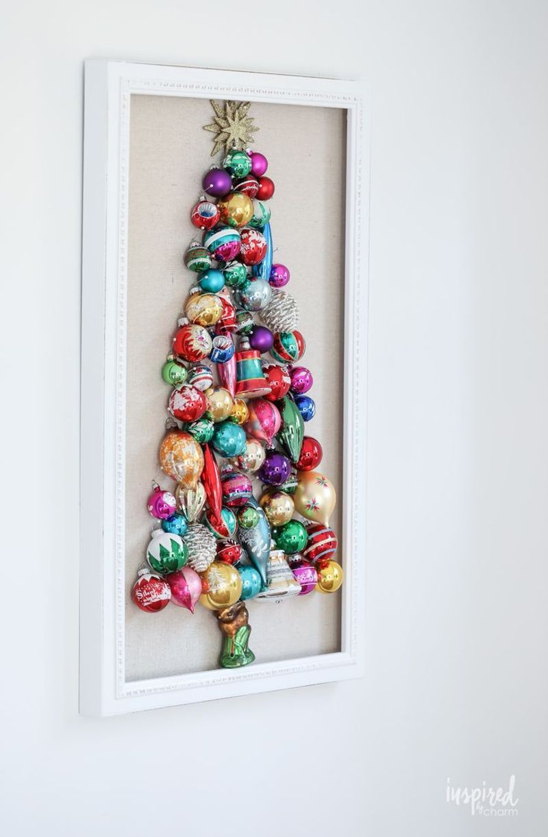 DIY Ornament Wall Art