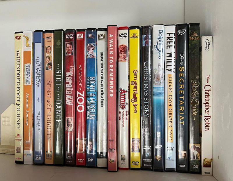 DVDs and Blu-rays