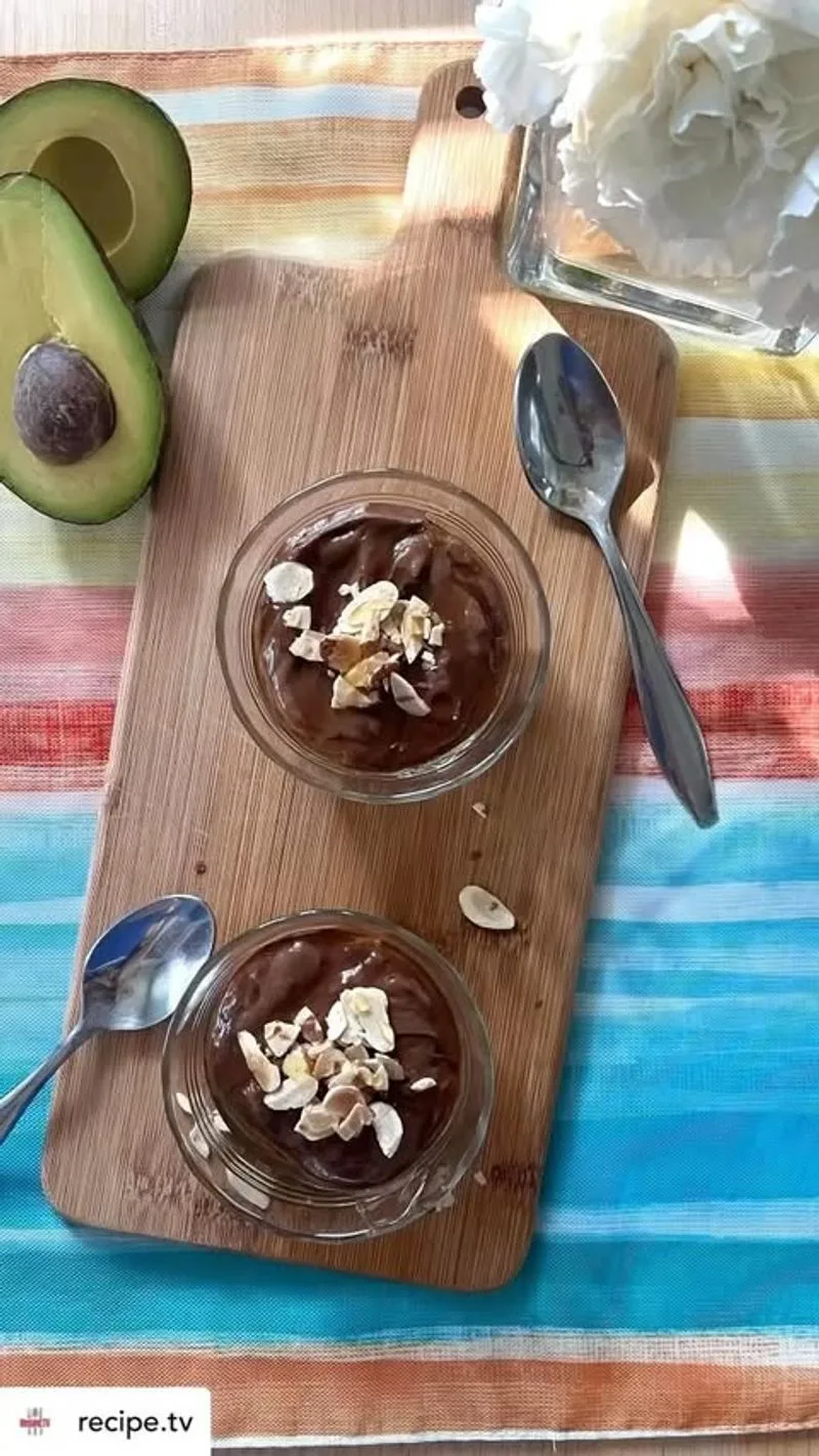 Dark Chocolate Avocado Mousse