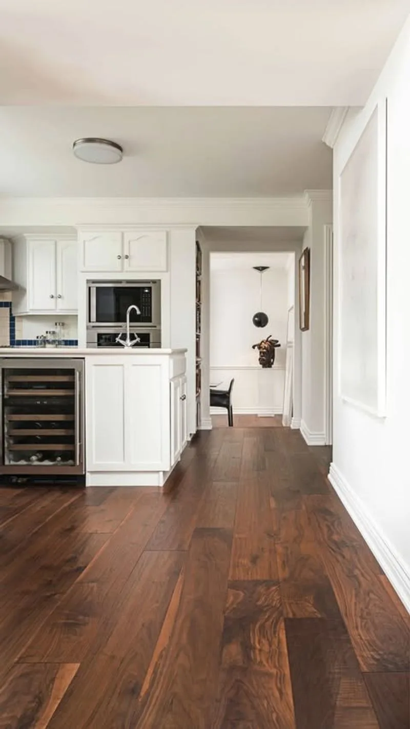 Ditch: Dark Wood Flooring