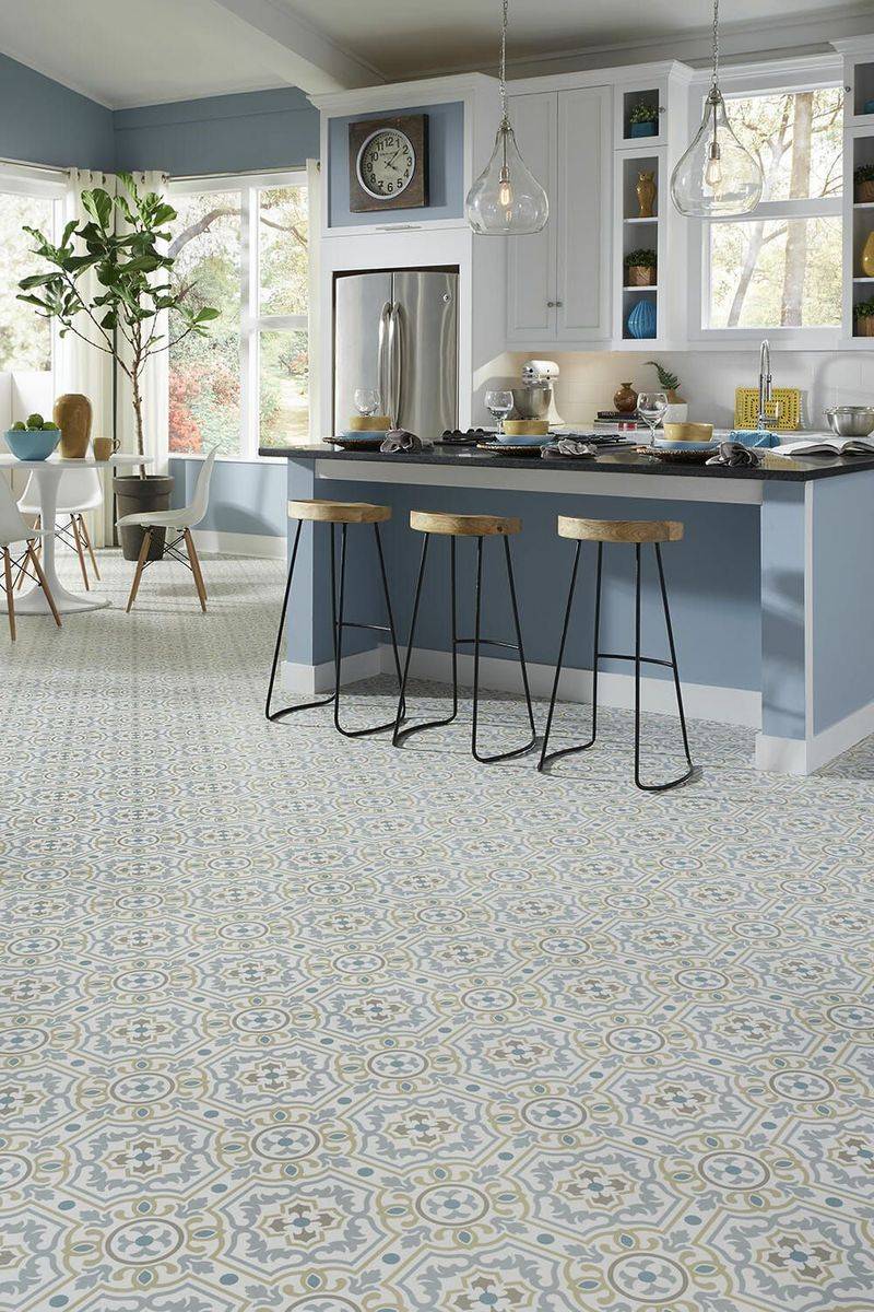 Ditch: Patterned Linoleum