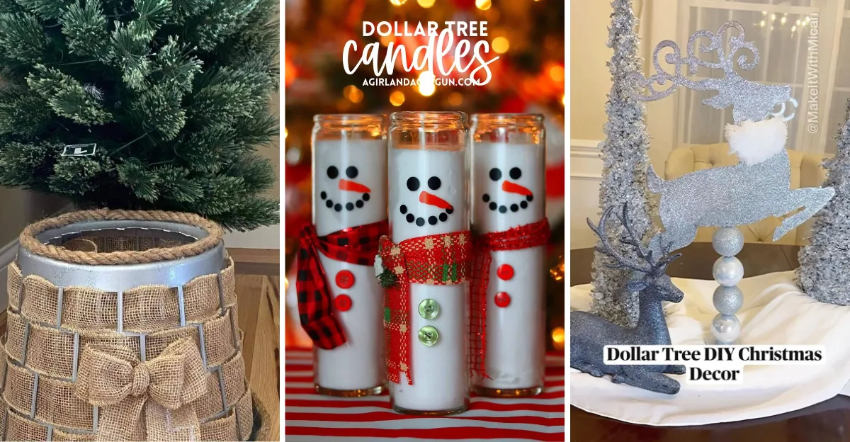 Dollar Tree Christmas Finds to Make Your Holiday Decor Shine on a Budget