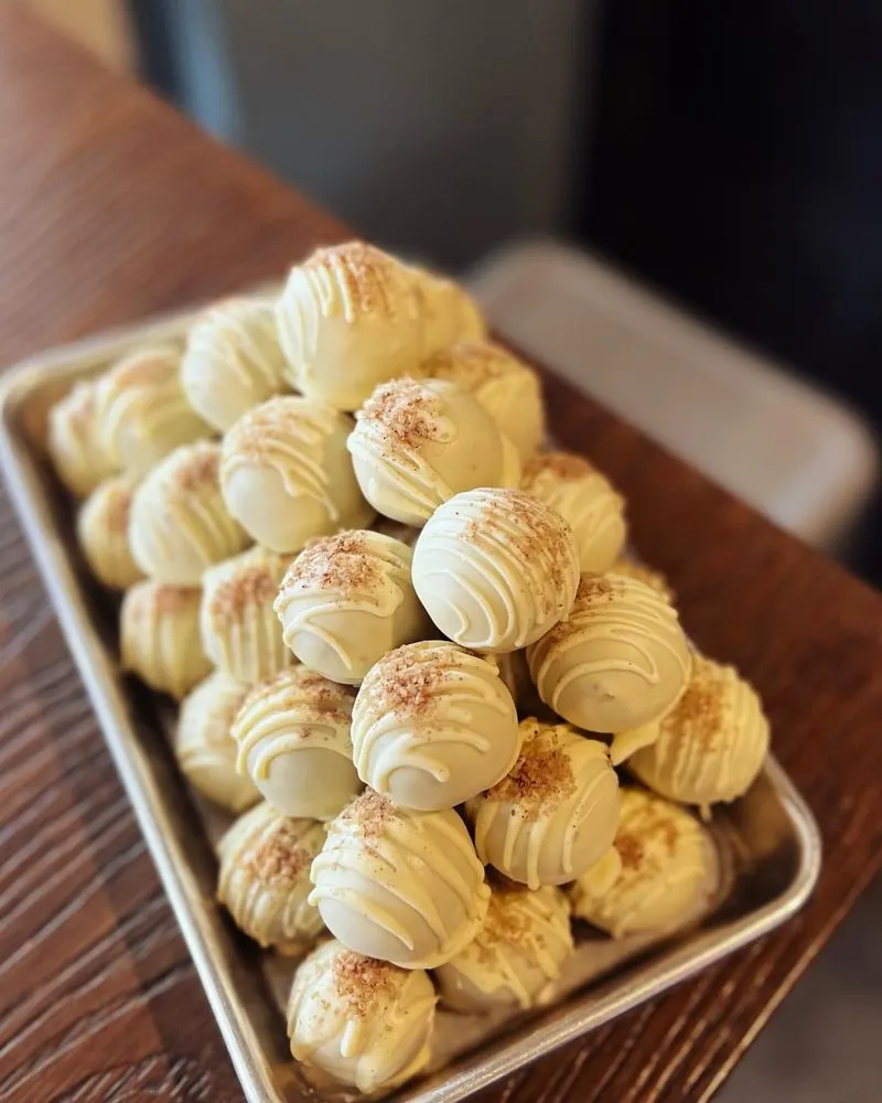 Eggnog Truffles