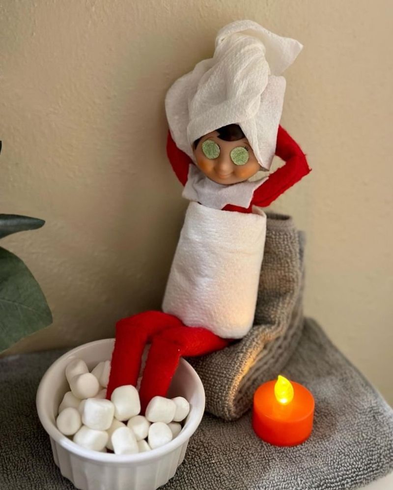 Elf's Snowy Spa Day