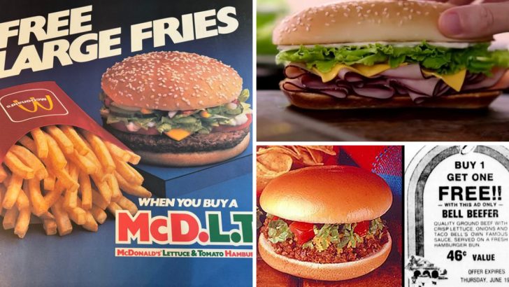 10 Fast-Food Sandwiches From the ’80s We Wish Would Make a Comeback