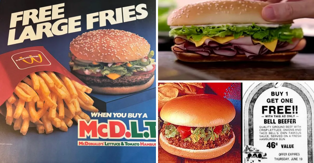 Fast-Food Sandwiches From the ’80s We Wish Would Make a Comeback