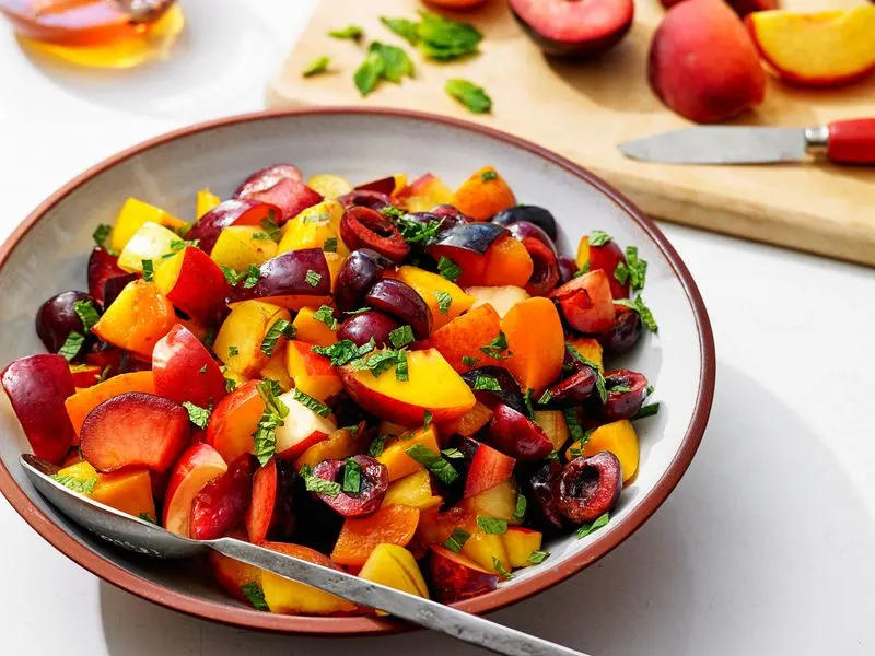 Festive Fruit Salad with Mint