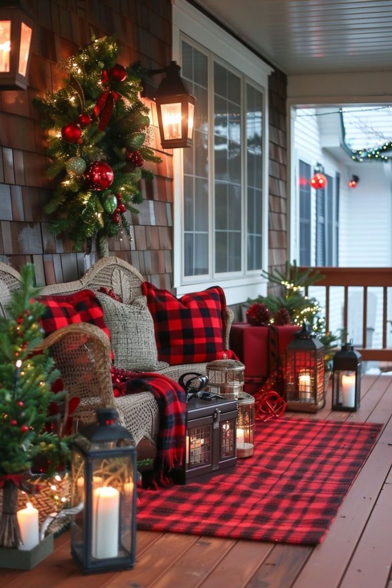 Festive Outdoor Pillows