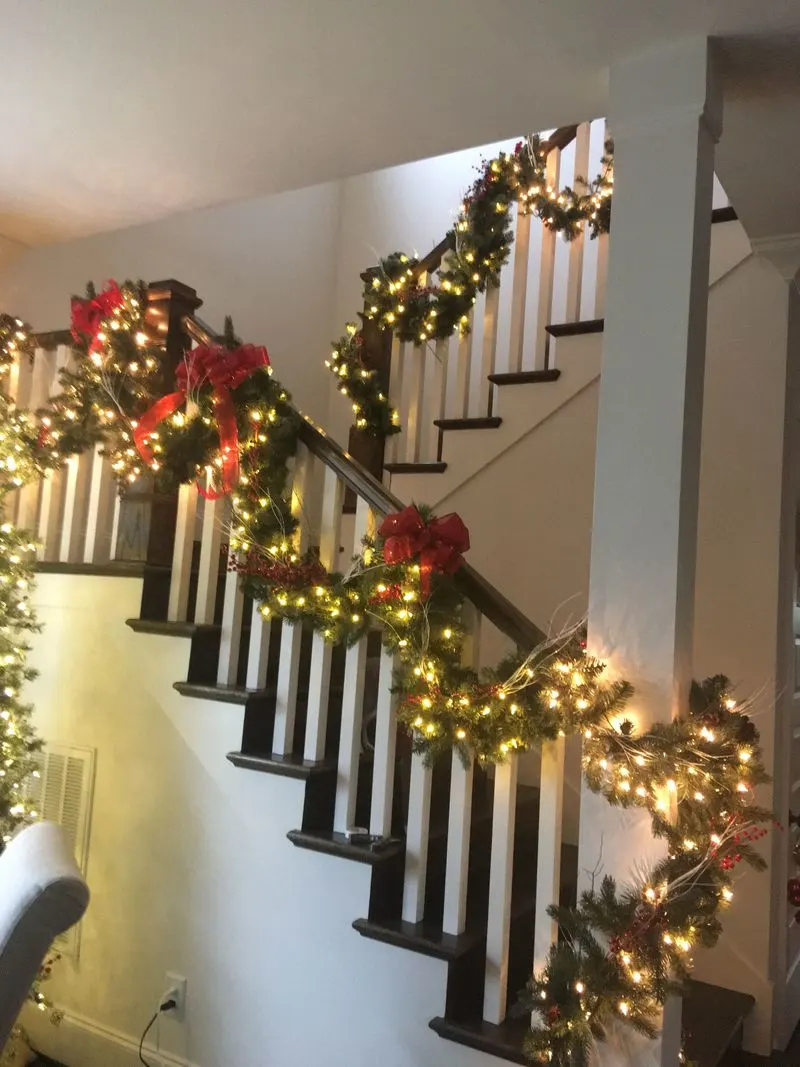 Garland with Twinkling Lights