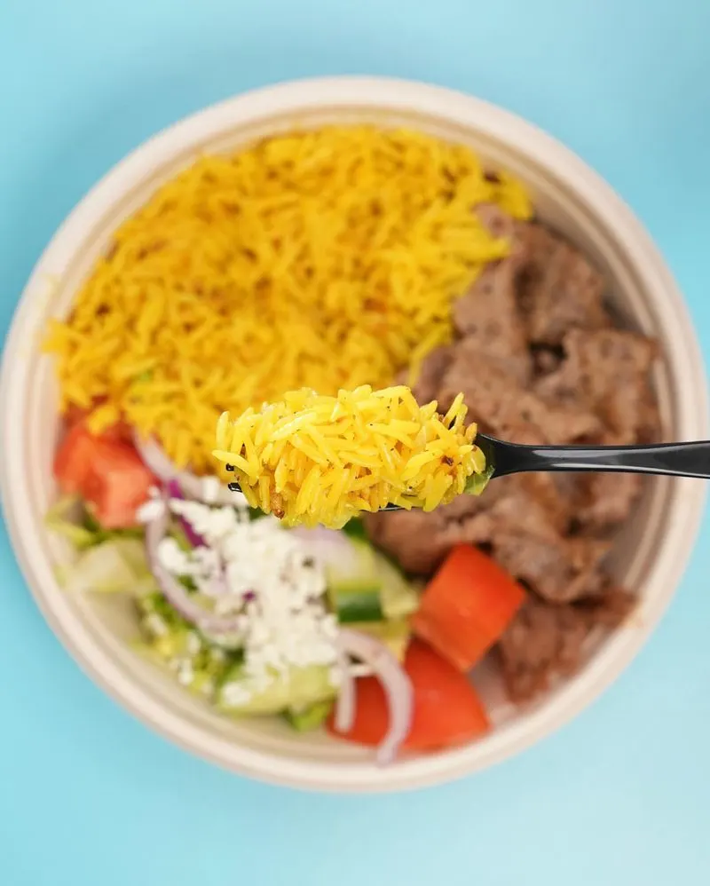 Greek Gyro Rice Bowl