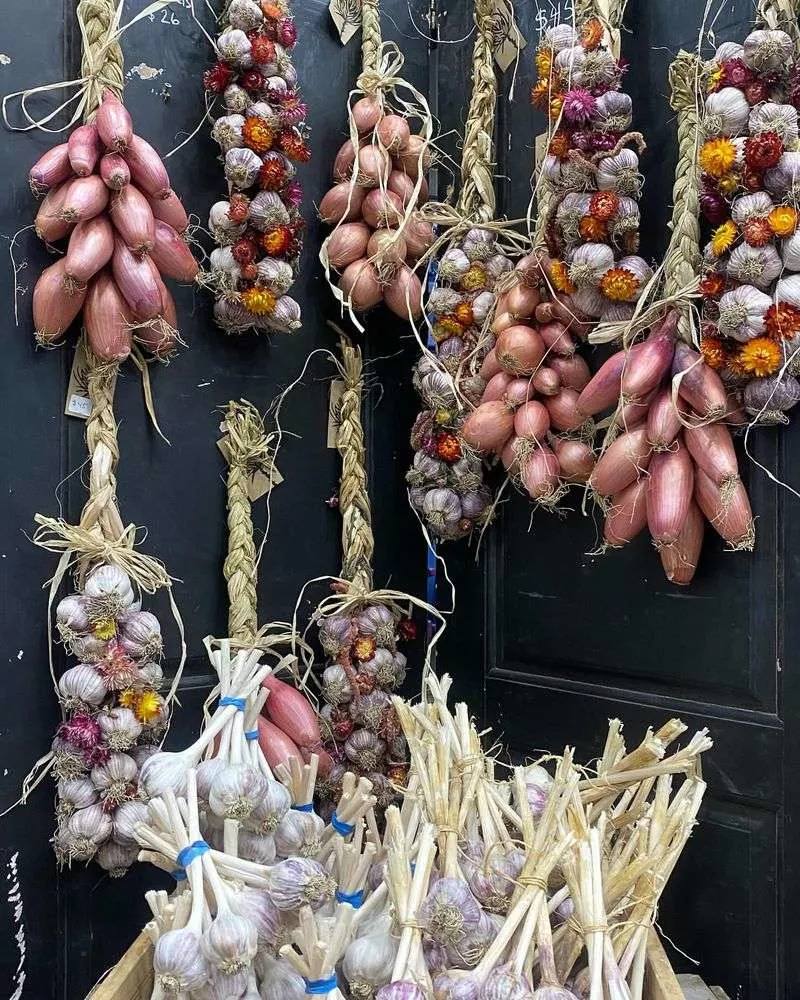 Greek Hanging Onions