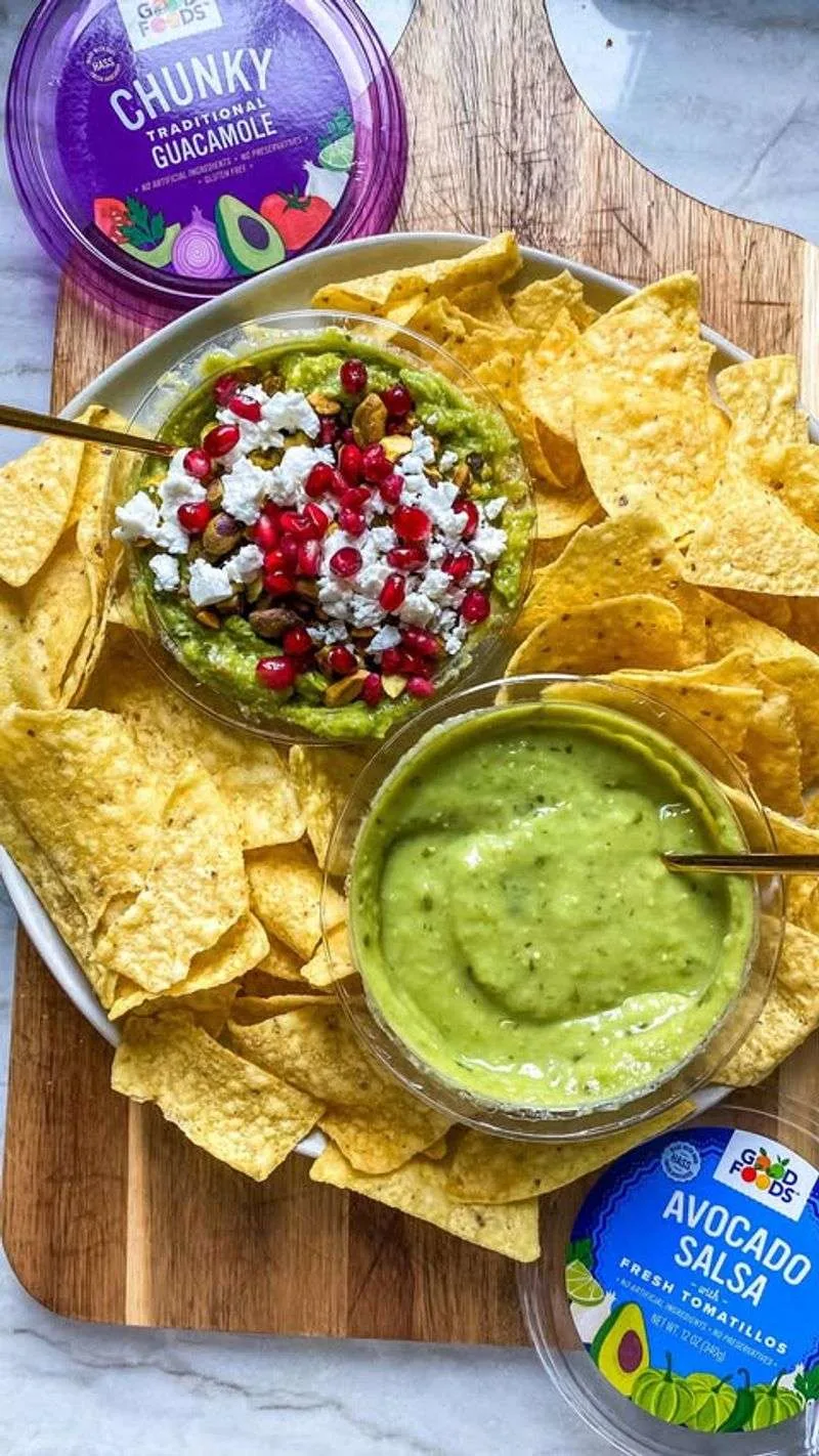 Guacamole and Tortilla Chips