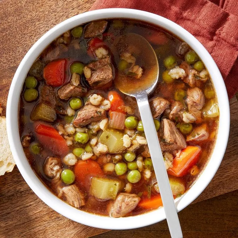 Hearty Beef and Barley Soup