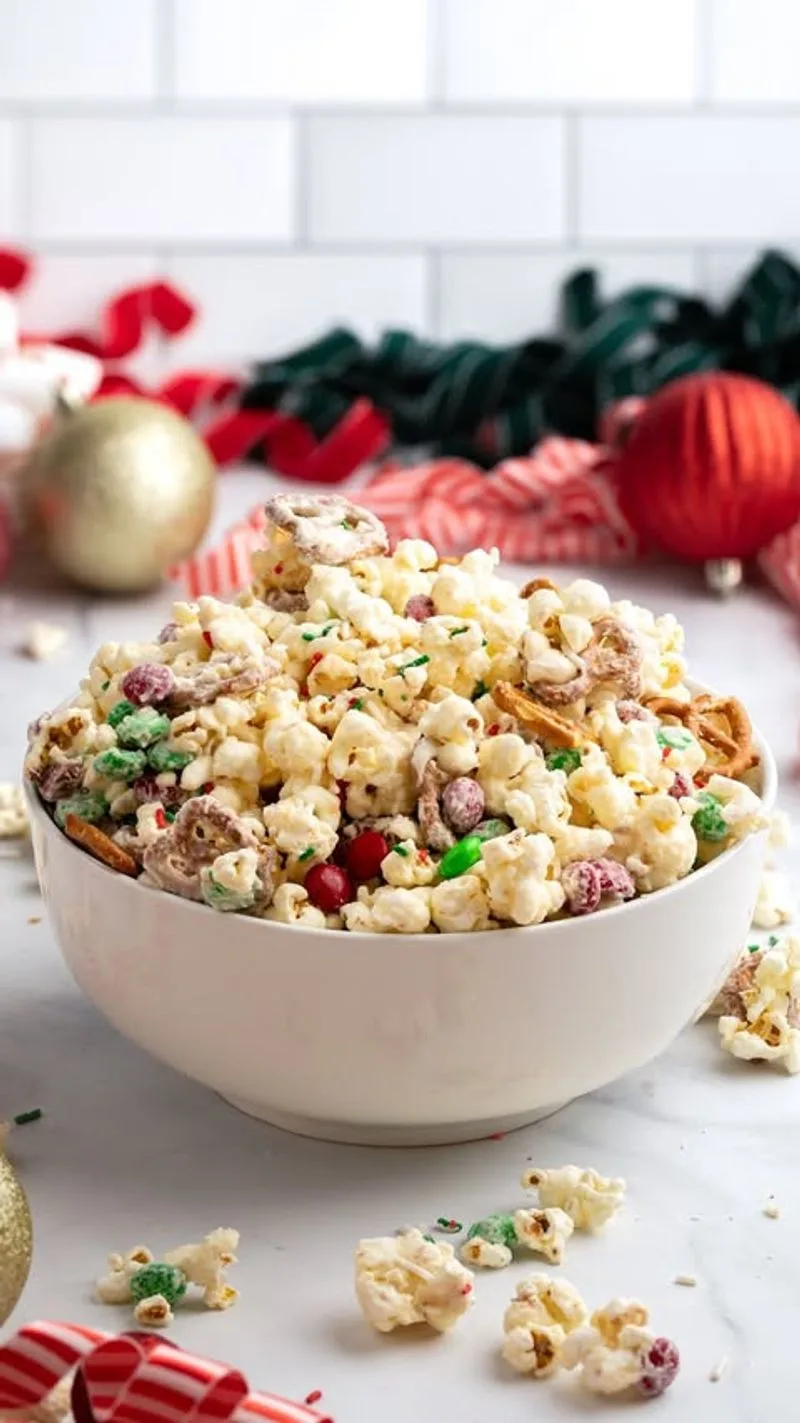 Holiday Popcorn Mix