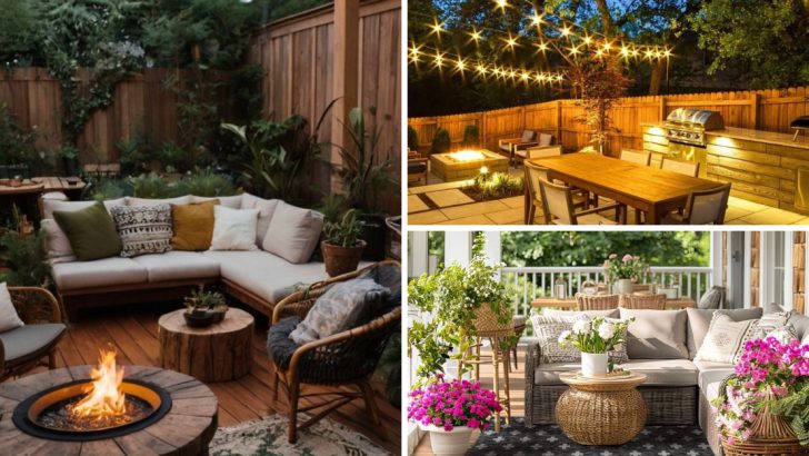 10 Ideas to Turn Your Outdoor Space Into a Warm and Inviting Hangout Spot