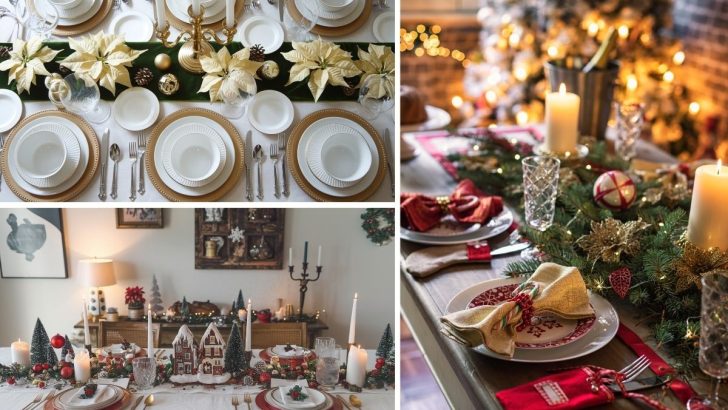 Impress Your Guests with These 8 Elegant Christmas Table Ideas