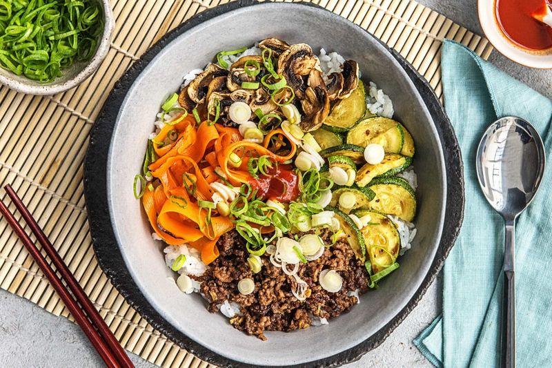 Korean Beef Bibimbap Bowl