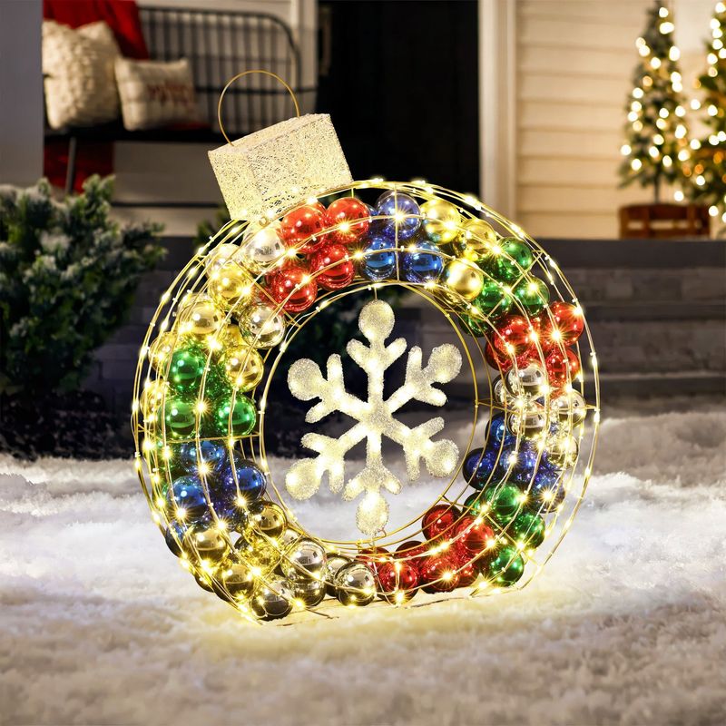 LED Snowfall Globe