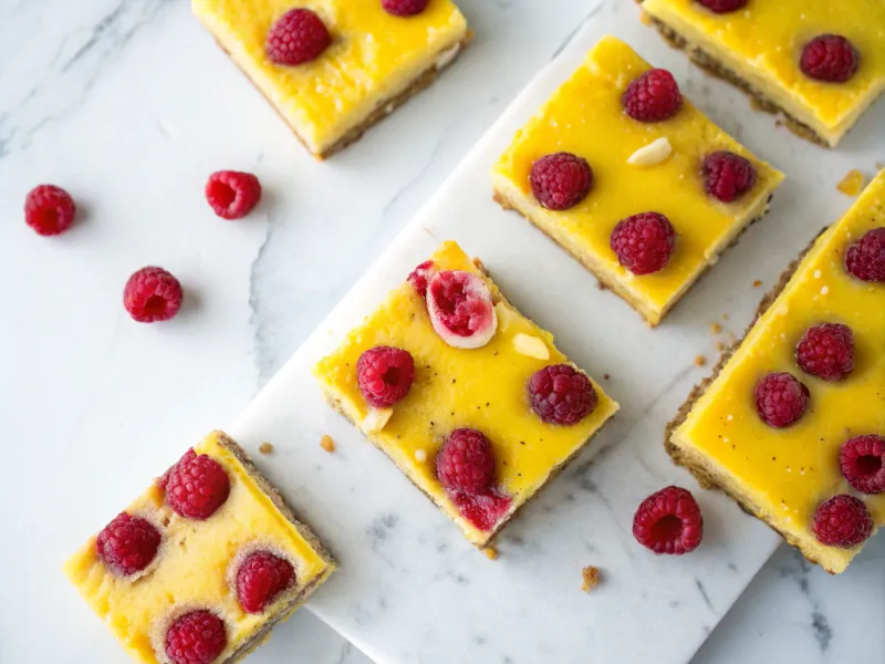 Lemon Raspberry Bars