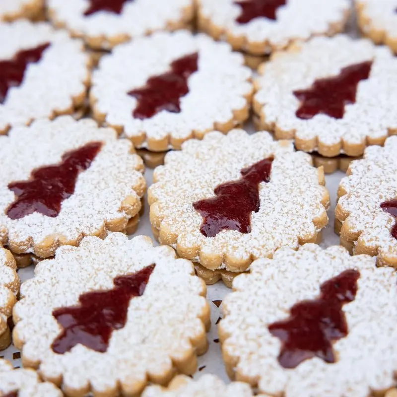 Linzer Cookies (Austria)