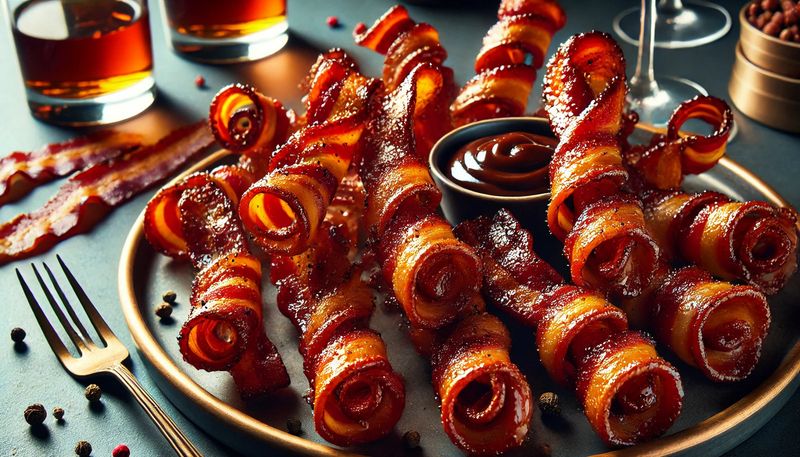 Maple-Glazed Bacon Twists