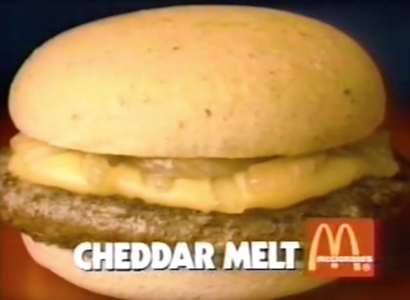 McDonald's Cheddar Melt