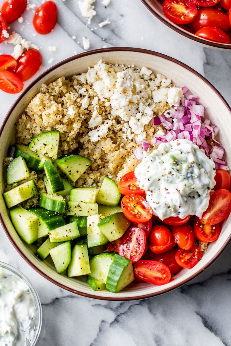 Mediterranean Quinoa Bowl