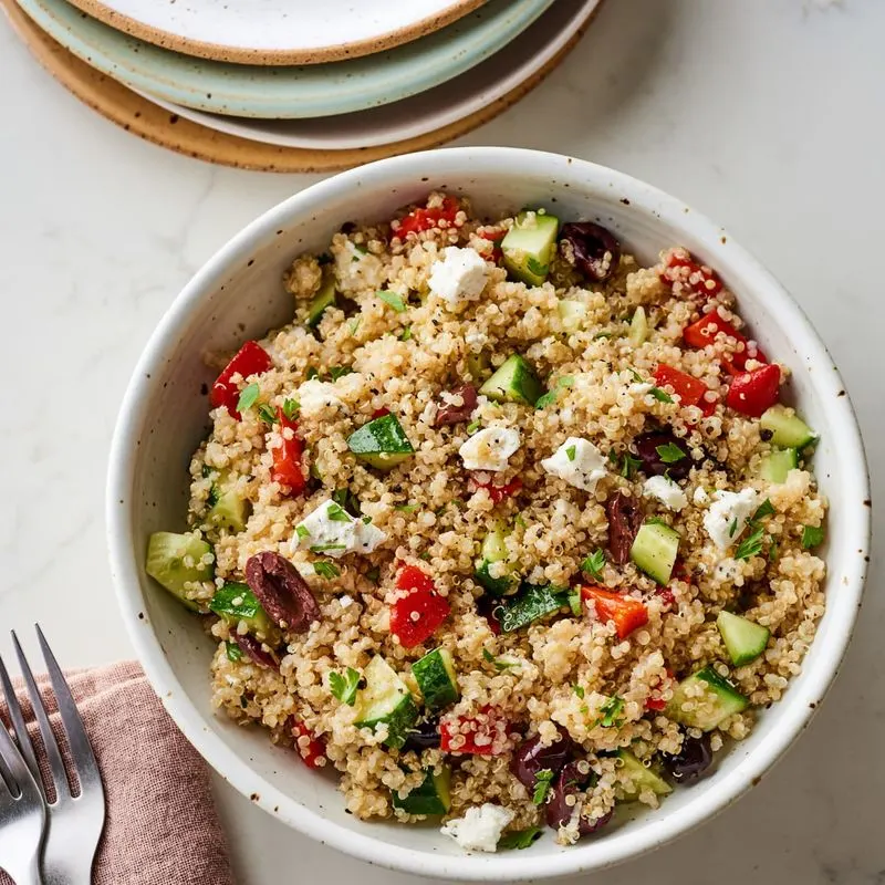 Mediterranean Quinoa Salad