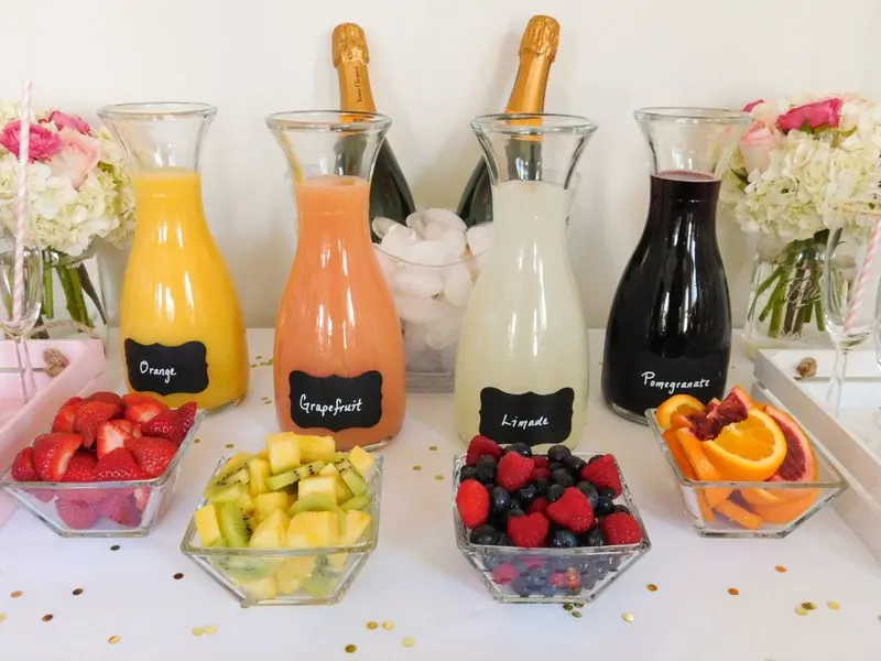 Mimosa Bar with Fresh Juices