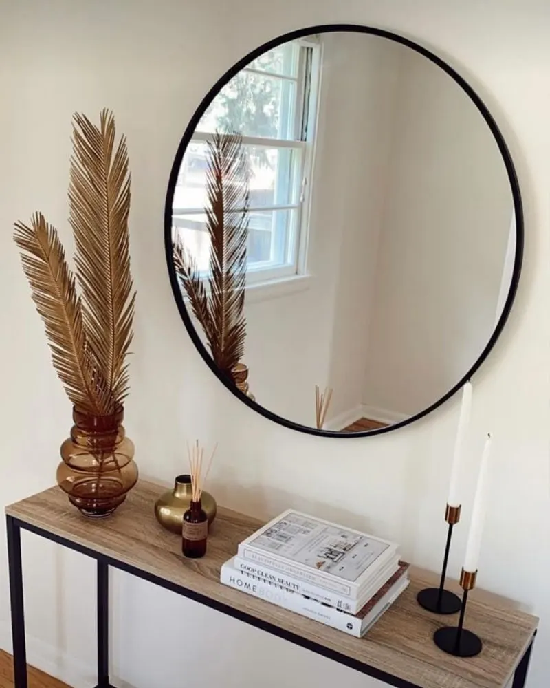 Modern Round Mirror