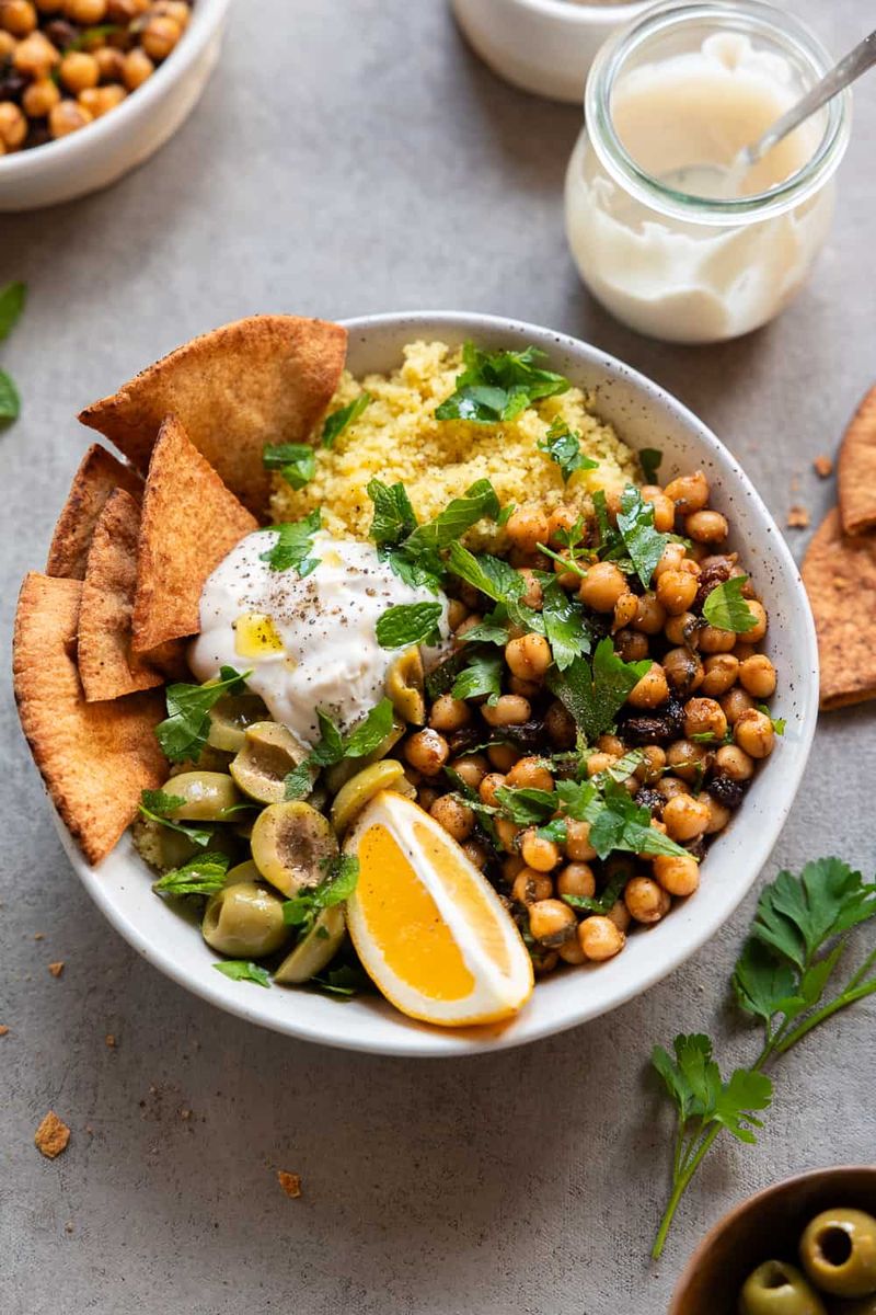 Moroccan Chickpea Bowl