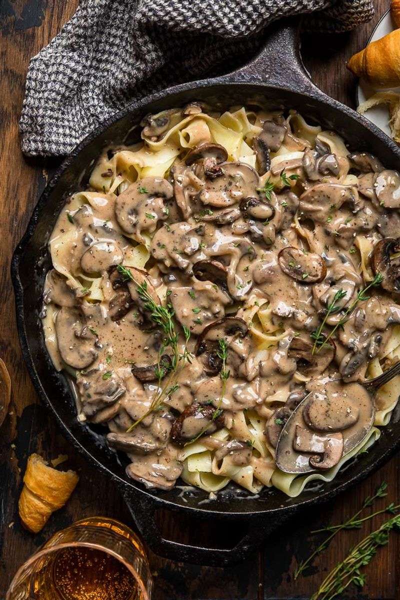 Mushroom Stroganoff