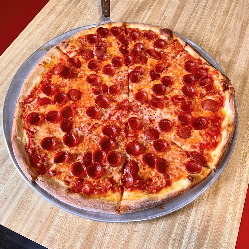 New York Style Pepperoni Pizza