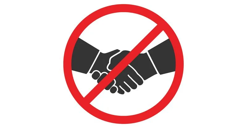 No Handshakes in India