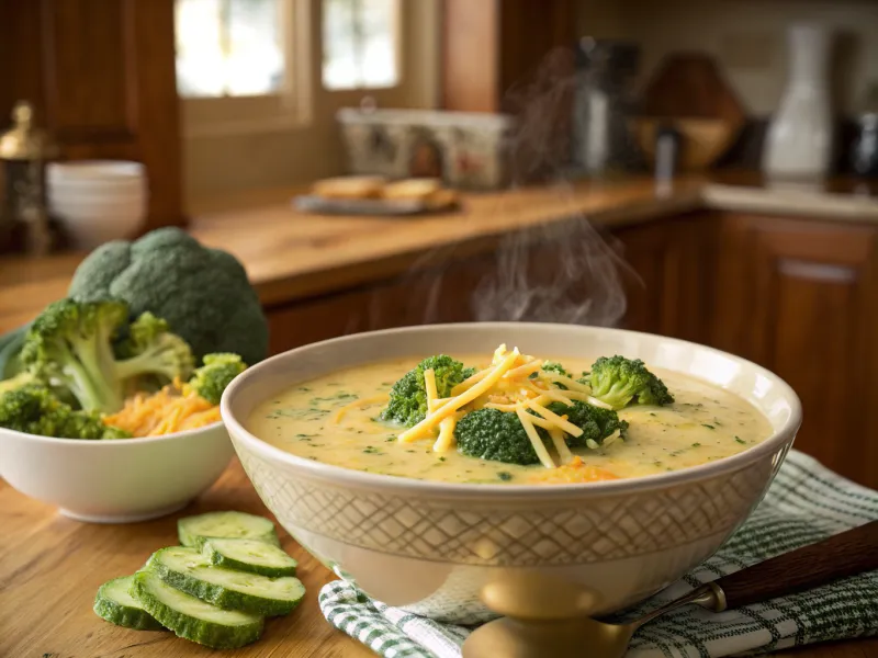 Panera Bread's Broccoli Cheddar Soup