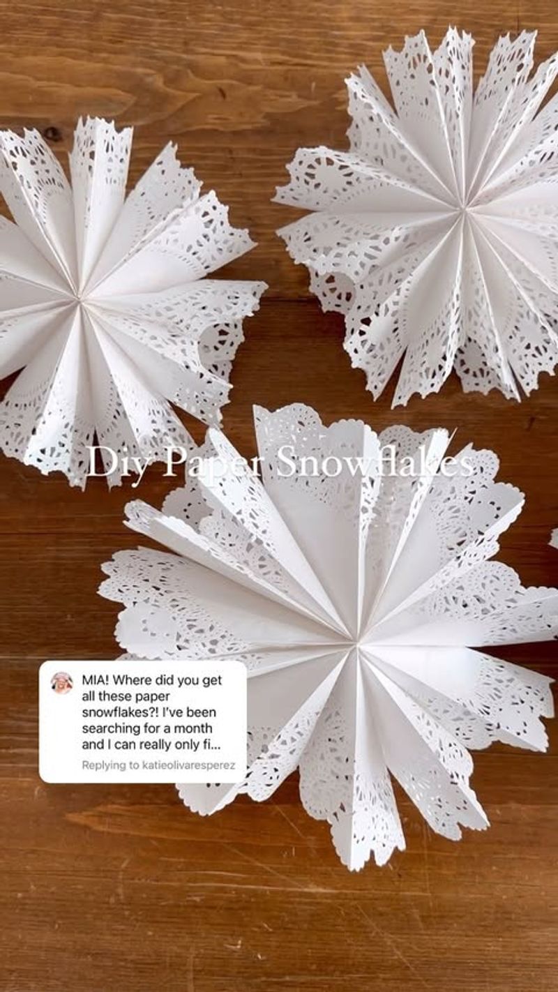 Paper Snowflake Crafting