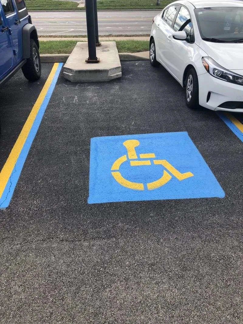 Parking in Handicapped Spots