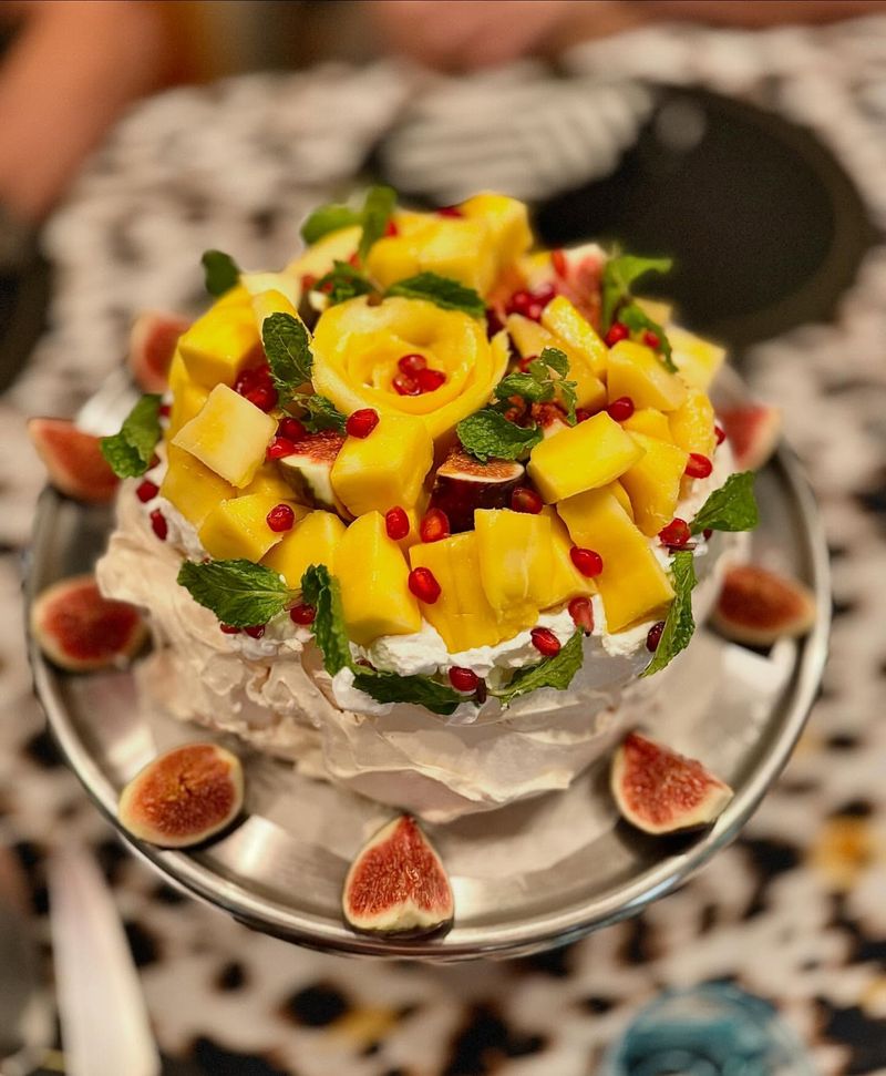 Passion Fruit Pavlova