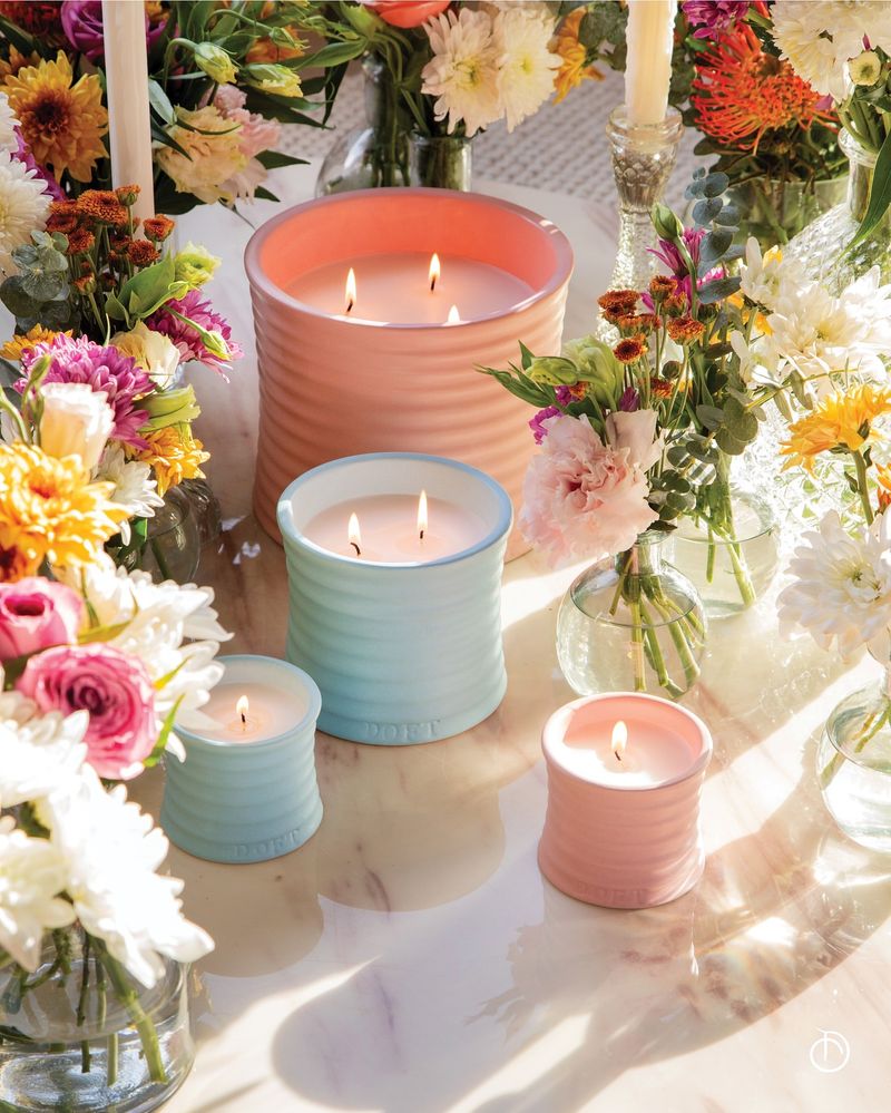 Pastel Candles