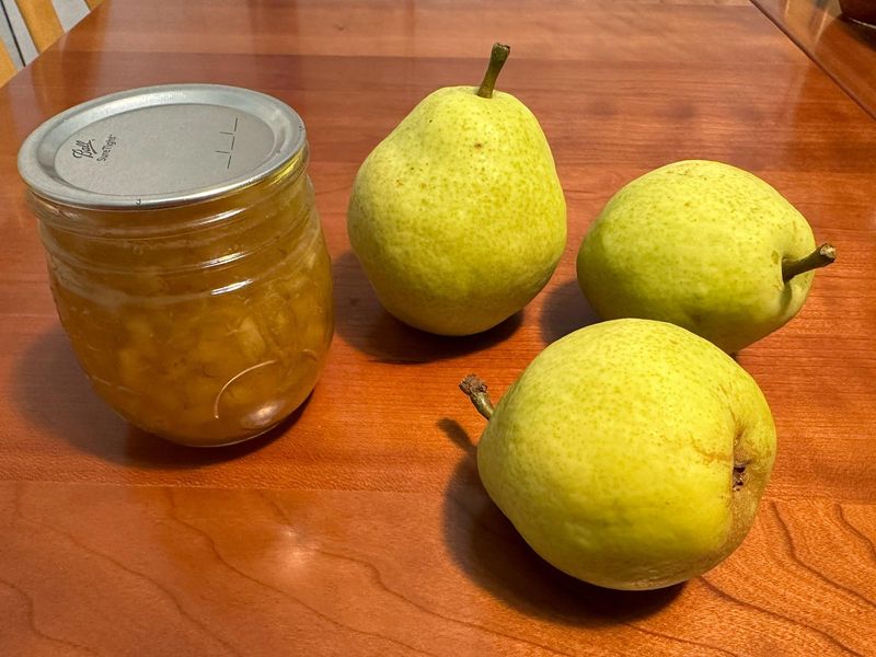 Pear and Ginger Jam