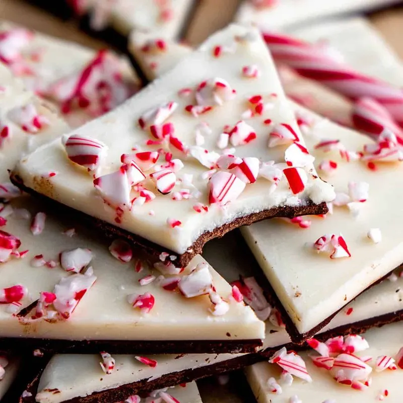 Peppermint Chocolate Bark