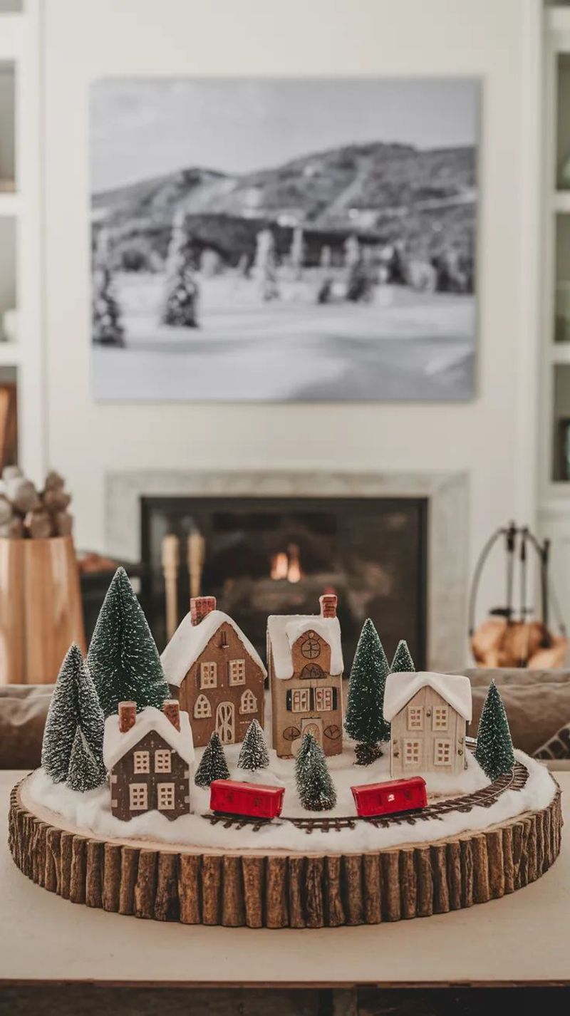 Personalized Christmas Village