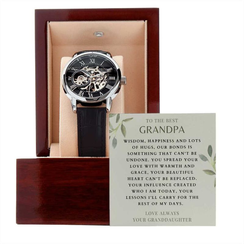 Personalized Engraved Watch