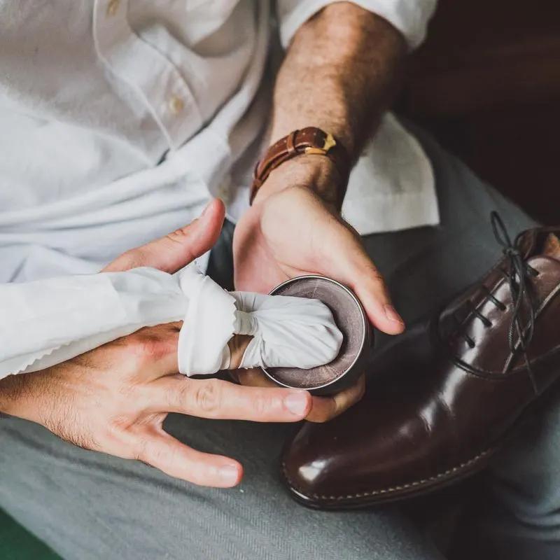 Polishing Shoes