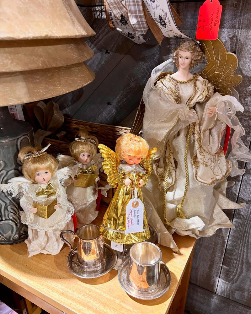 Porcelain Angel Tree Topper